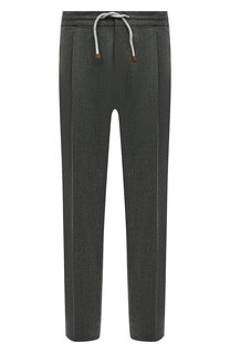 Шерстяные брюки Brunello Cucinelli