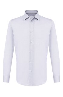 Хлопковая сорочка с воротником кент Brioni