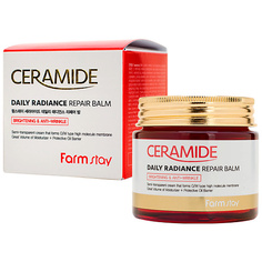 Крем для лица FARMSTAY Крем-бальзам для лица укрепляющий c керамидами Ceramide Daily Radiance Repair Balm