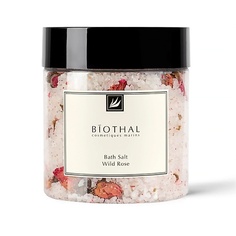 Средства для ванной и душа BIOTHAL Соль для ванн Дикая роза Bath Salt Wild Rose 500