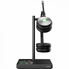 Гарнитура Yealink WH62 Dual UC беспроводная, HD звук, 160м DECT, шумоподав, USB-хаб