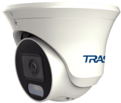 Видеокамера IP TRASSIR TR-D8181IR3 v3 2.8 уличная купольная 8Мп с ИК-подсветкой
