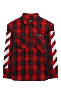 Хлопковая рубашка Off-White