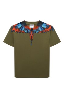 Хлопковая футболка Marcelo Burlon Kids of Milan