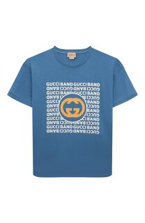 Хлопковая футболка Gucci