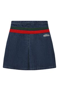 Джинсовая юбка Gucci