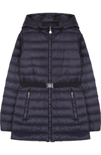 Пуховое пальто с капюшоном Moncler Enfant