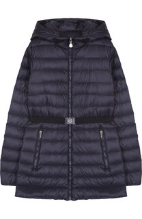 Пуховое пальто с капюшоном Moncler Enfant