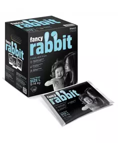 Fancy Rabbit Подгузники на липучках, 9-14 кг, L, 32 шт