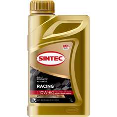 Синтетическое моторное масло для гоночных и спортивных автомобилей Sintec