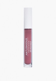 Помада жидкая Seventeen Seventeen. MATLISHIOUS SUPER STAY LIP COLOR, матовая, тон 36 темный бежево-розовый, 4 мл