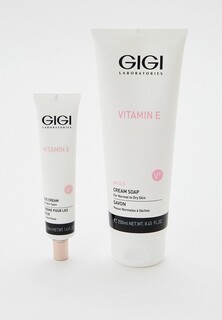 Набор для ухода за лицом Gigi Vitamin E: крем для век и крем-мыло