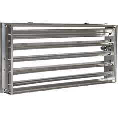 Клапан расхода воздуха к решеткам 1WA и 2WA Ventart Noizzless