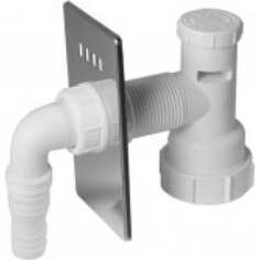 Сифон в стену для стиральной машины McAlpine