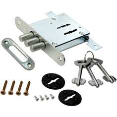 Врезной сувальдный трехсторонний замок Левша