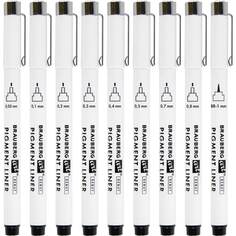Капиллярные ручки линеры BRAUBERG