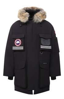 Пуховая парка Snow Mantra с меховой отделкой Canada Goose