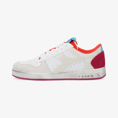 Кеды Diadora Magic Basket Low Croco, Белый