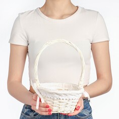 Корзина плетеная NO Brand