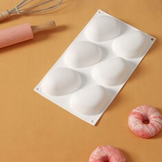 Форма силиконовая для муссовых десертов и выпечки доляна