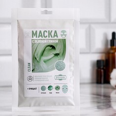 Маска с зеленой глиной, 50 гр, добропаровъ