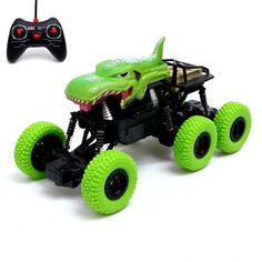 Джип радиоуправляемый dino, 1:16, 4wd, работает от аккумулятора, цвет зеленый