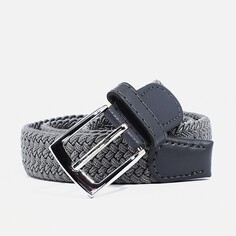 Ремень детский , ширина 2,5 см, пряжка металл, цвет серый NO Brand