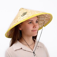 Китайская шляпа из бамбука, 36 см Страна Карнавалия