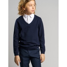Школьная форма Playtoday Джемпер с рубашкой-обманкой для мальчика 22011202