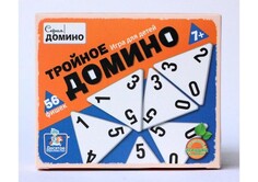 Настольные игры Десятое королевство Игра настольная деревянная Тройное домино