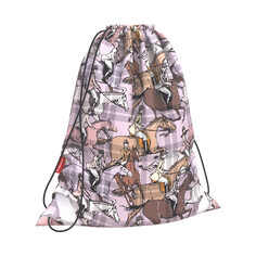 Мешки для обуви ErichKrause Мешок для обуви Horse Racing 440x365 мм