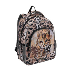 Школьные рюкзаки ErichKrause Ученический рюкзак ErgoLine Wild Cat 15 л