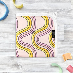 Пледы Плед Mjolk двусторонний Радуга 80х80 см