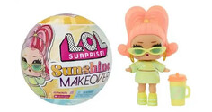 Куклы и одежда для кукол L.O.L. Surprise! Кукла в шаре Sunshine makeover с аксессуарами 8 см