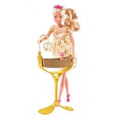 Куклы и одежда для кукол Simba Кукла Штеффи беременная королевский набор 29 см