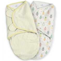 Пеленки Пеленка Summer Infant Swaddleme Конверт для пеленания на липучке 2 шт