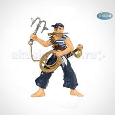Игровые фигурки Papo Игровая фигурка Пират с абордажным крюком