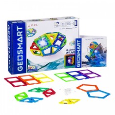 Конструкторы Конструктор Bondibon магнитный Geosmart НЛО светящийся (25 деталей)