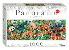 Пазлы Step Puzzle Пазл панорама Мир животных 1000 элементов