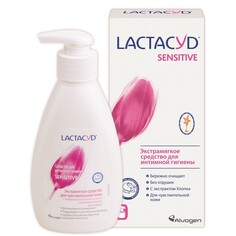 Косметика для мамы Lactacyd Для чувствительной кожи 200 мл