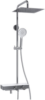 Душевая система 300 мм WasserKRAFT Aller A113.118.127.CH Thermo
