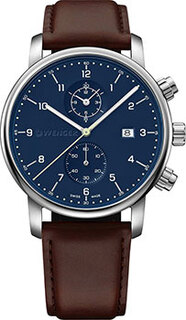 Швейцарские наручные мужские часы Wenger 01.1743.125. Коллекция Urban Classic Chrono