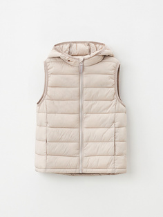 Базовый стеганый жилет для девочек