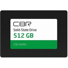 Накопитель SSD CBR 2.5" Lite 512GB SATA-III 3D NAND TLC (SSD-512GB-2.5-LT22)