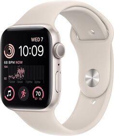 Умные часы Apple Watch SE 2022 A2723 44мм S/M (MNTD3LL/A) Silver