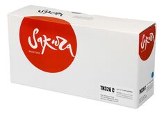 Картридж SAKURA TN326C для Brother, синий, 3500 к. HL-8250/DCP-8450/MFC-8650