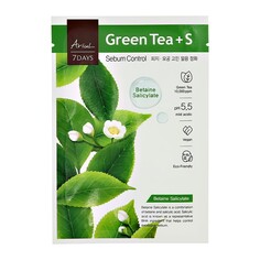 Маска для лица ARIUL 7 DAYS с экстрактом зеленого чая и бетаином контроль кожного себума 23 мл
