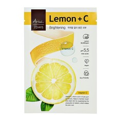 Маска для лица ARIUL 7 DAYS с экстрактом лимона и витамином C для сияния кожи 23 мл