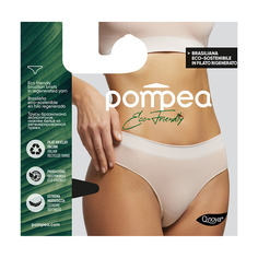 Трусы женские POMPEA ECO FRIENDLY бразилиана S/M, NERO