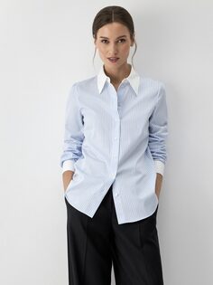 Рубашка с контрастным воротником и манжетами Charuel